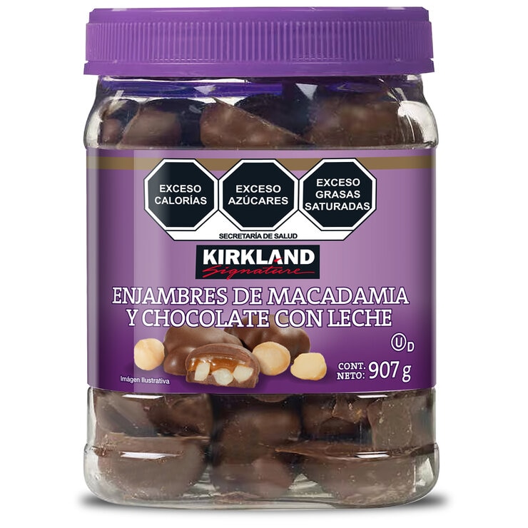 Kirkland Signature Enjambres de Macadamia y Chocolate con Leche 907g — Imagen 1 de 3