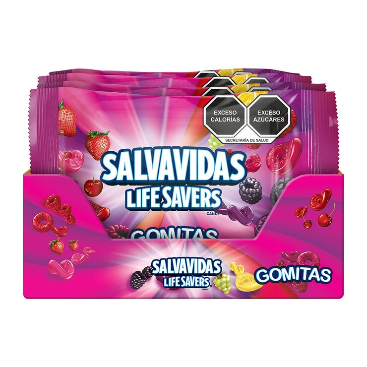 Lifesavers Gomitas de Dulce Sabor Moras Salvajes 9 pzas de 56g — Imagen 1 de 3