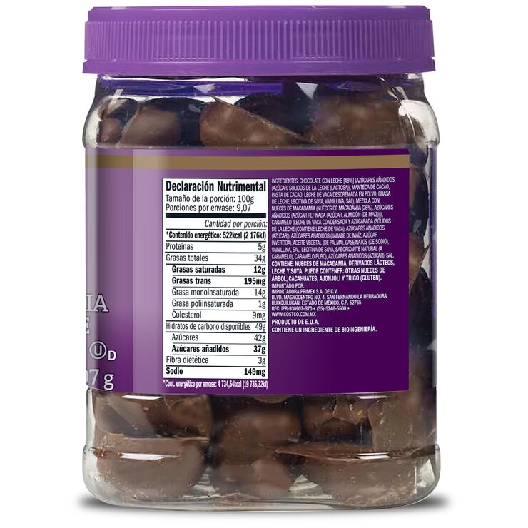 Kirkland Signature Enjambres de Macadamia y Chocolate con Leche 907g — Imagen 3 de 3