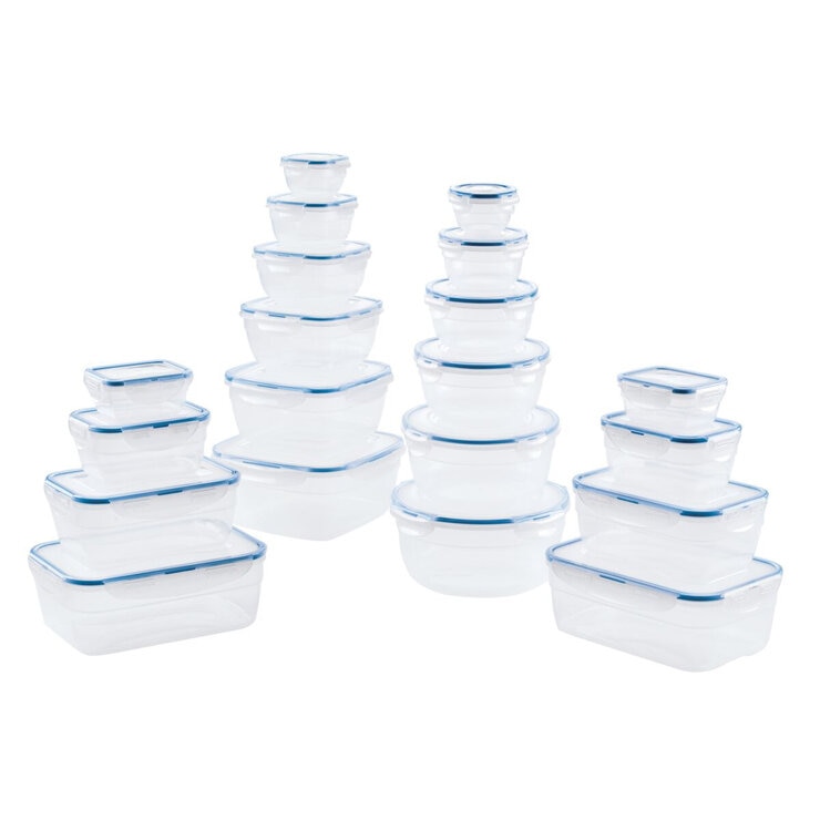 LOCKNLOCK Juego de Recipientes Apilables de Almacenamiento 40 Piezas — Imagen 1 de 4