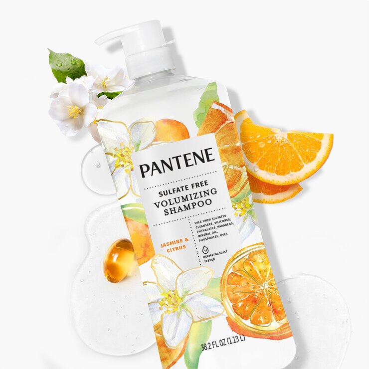 Pantene Shampoo Jasmine y Citrus 1.13 L — Imagen 4 de 4