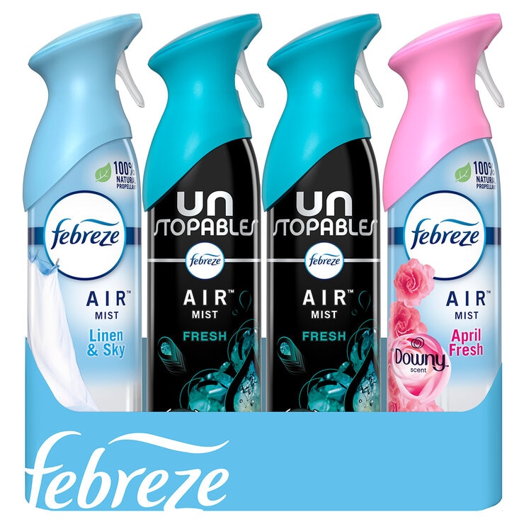 Febreze Unstopables Aromatizante Ambiental 4 de 250 g — Imagen 2 de 3