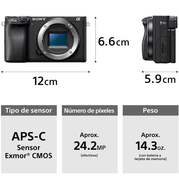 Sony Cámara Alpha ILCE A6400 — Imagen 4 de 4