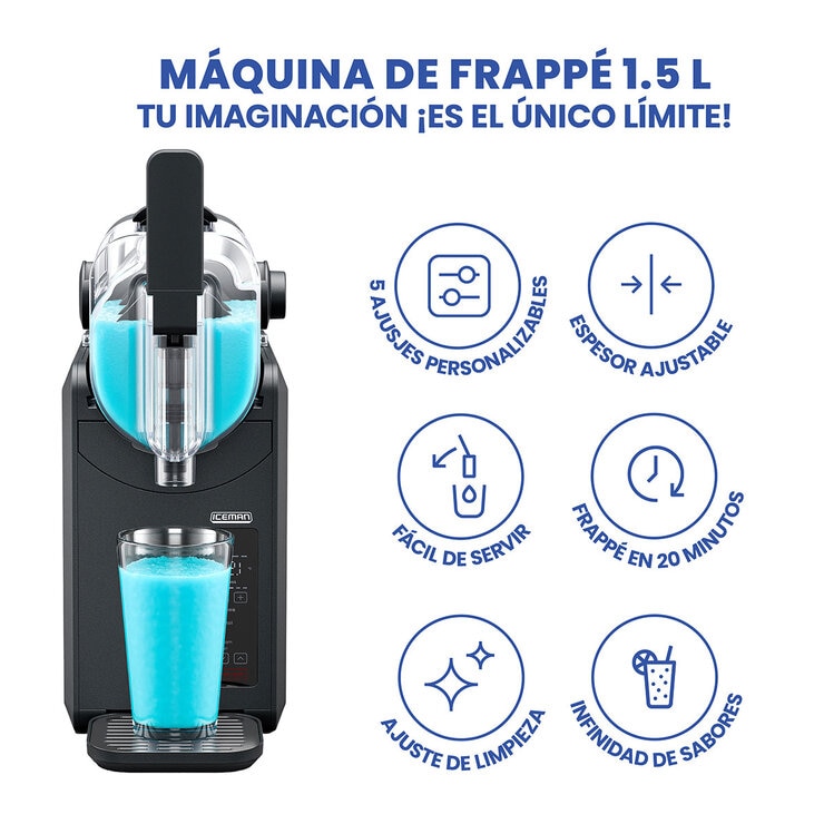 Iceman, Slush-Ease, Máquina de Frappé, 1.5L — Imagen 2 de 4