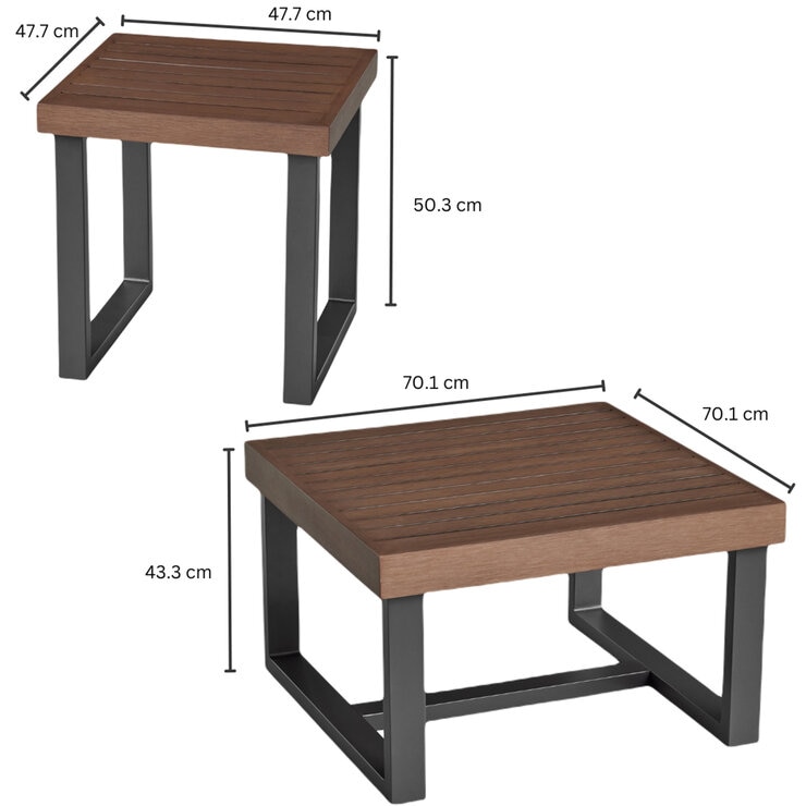 Agio, Trinity Juego Modular para Patio de 4 Piezas con Asientos Amplios — Imagen 3 de 4