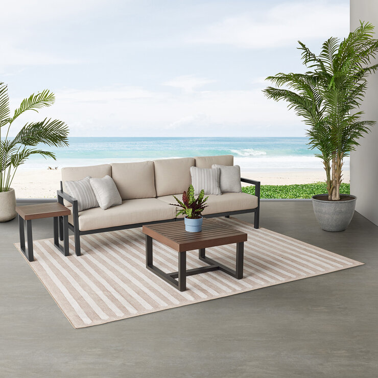 Agio, Trinity Juego Modular para Patio de 4 Piezas con Asientos Amplios — Imagen 1 de 4