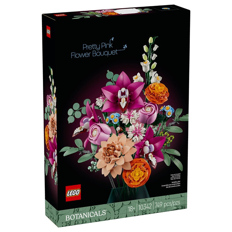 LEGO Botanicals Ramo de Flores en Rosa — Imagen 3 de 4