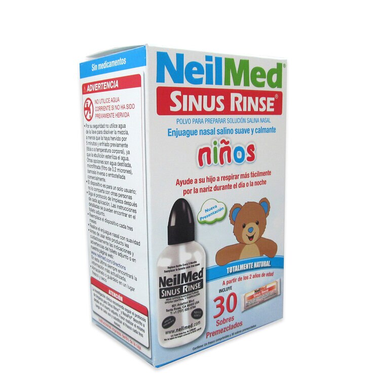 NEILMED 2 SINUS RINSE 120 SOBRES PREMEZCLADO — Imagen 4 de 4