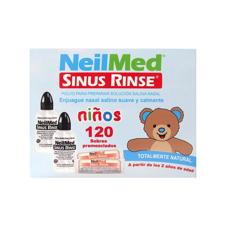 NEILMED 2 SINUS RINSE 120 SOBRES PREMEZCLADO — Imagen 3 de 4