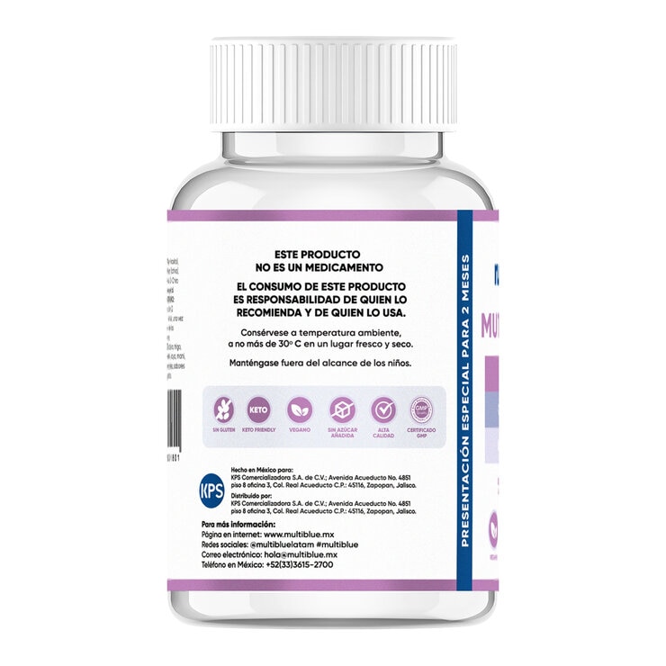 Multiblue multi-inositol 120 cápsulas — Imagen 2 de 3