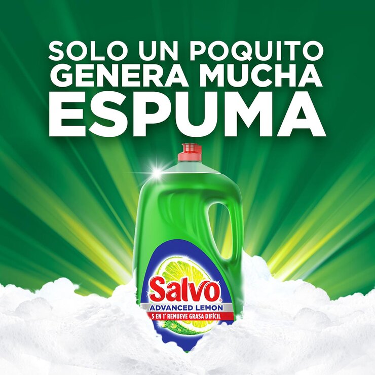 Salvo Advanced Power Detergente Líquido para Trastes 2.6 l — Imagen 2 de 4