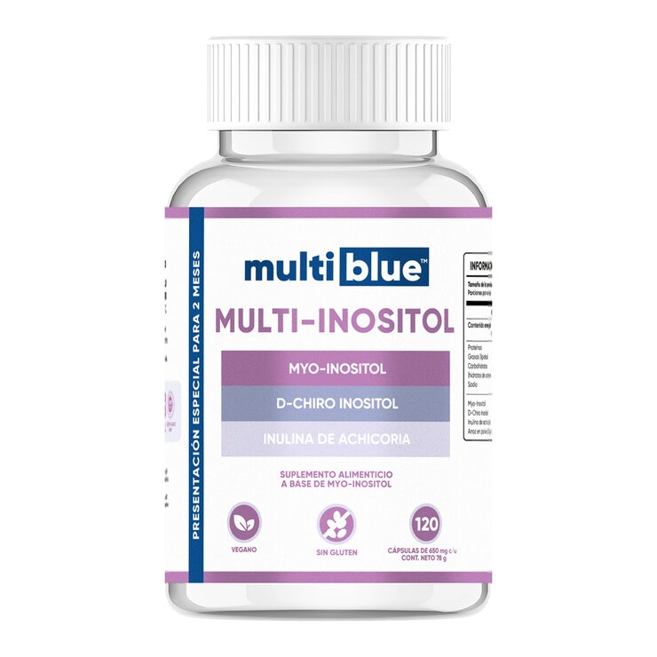 Multiblue multi-inositol 120 cápsulas — Imagen 1 de 3
