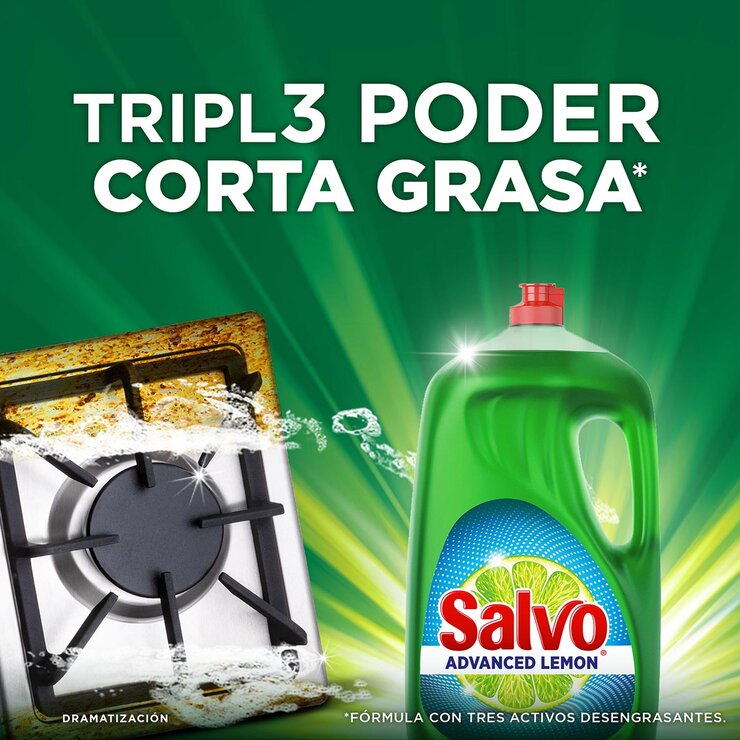 Salvo Advanced Power Detergente Líquido para Trastes 2.6 l — Imagen 4 de 4
