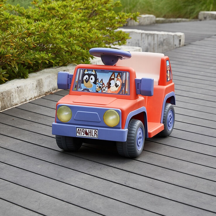 Bluey Carrito Montable con Batería de 6V — Imagen 2 de 4