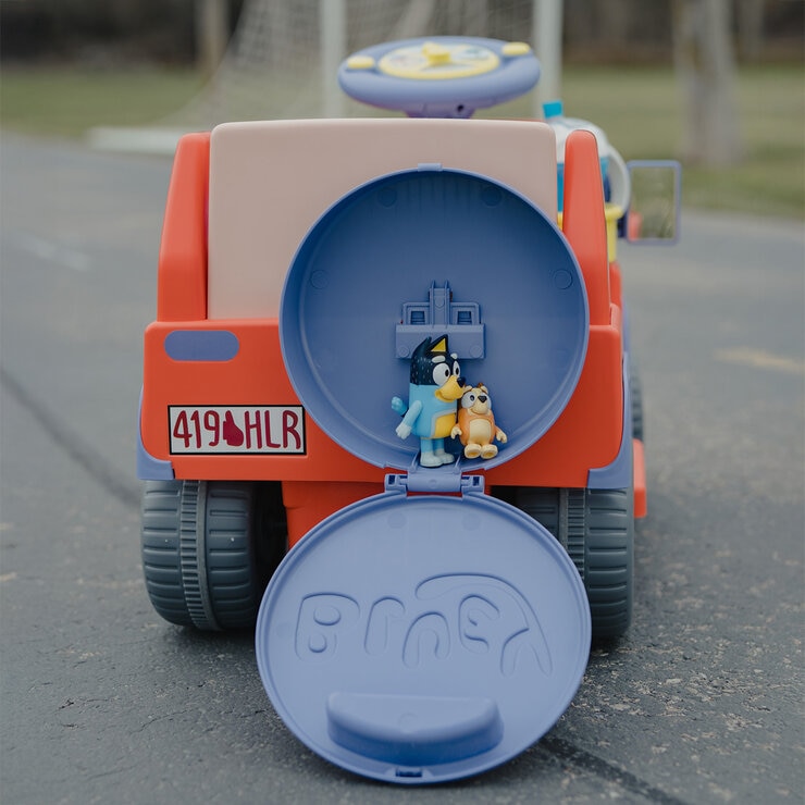 Bluey Carrito Montable con Batería de 6V — Imagen 3 de 4