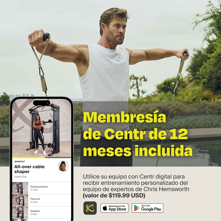 Centr Equipo de Entrenamiento Funcional SF3 con Banca — Imagen 4 de 4