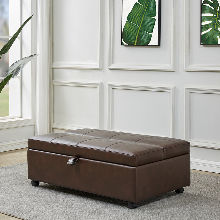 Synergy Home Furnishings, Otomano con Cama Integrada — Imagen 1 de 4