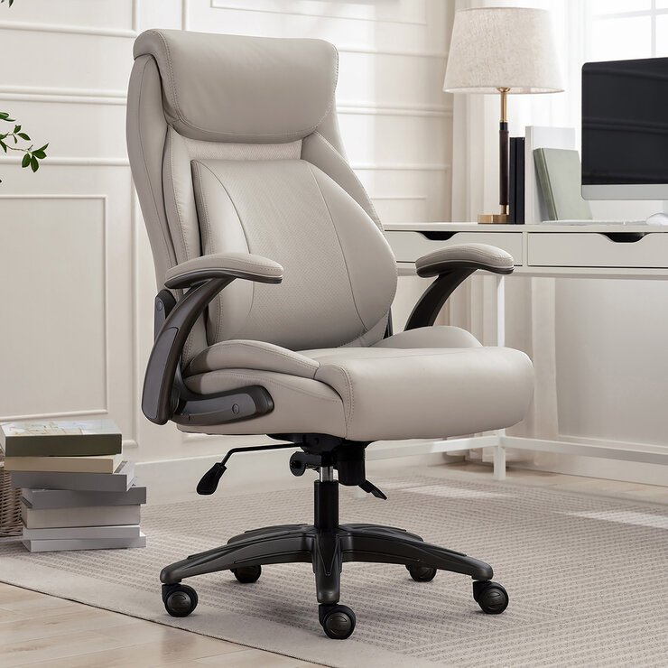 La Z Boy, Silla Gerencial, Color Beige — Imagen 1 de 4
