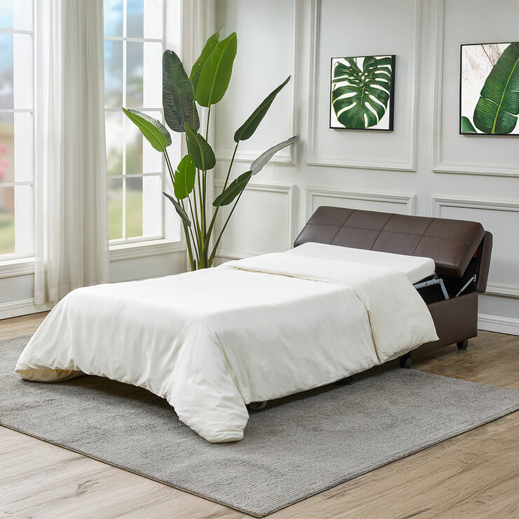 Synergy Home Furnishings, Otomano con Cama Integrada — Imagen 3 de 4
