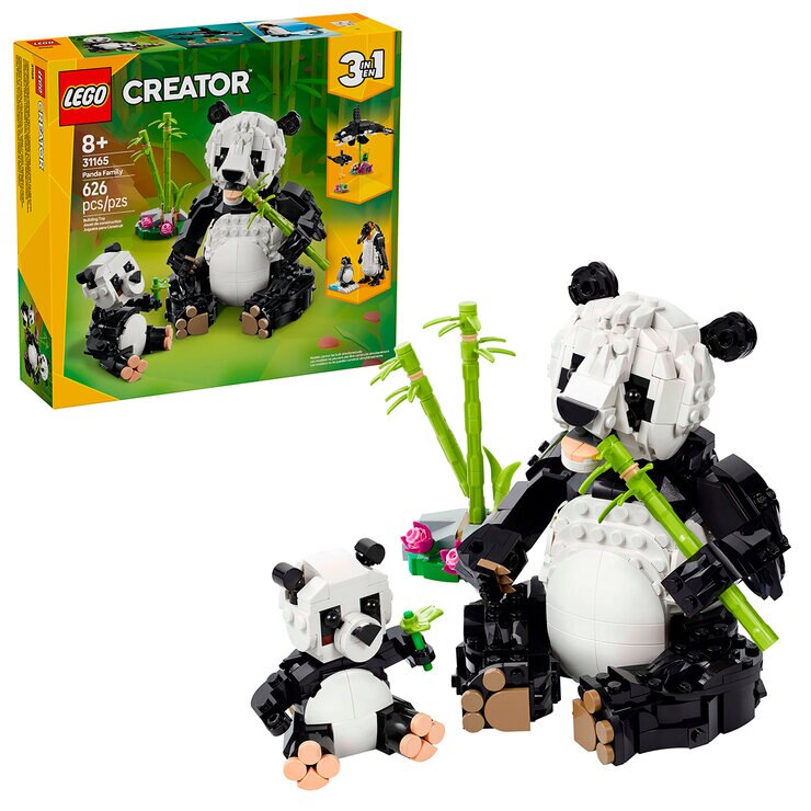 LEGO Creator Fauna Salvaje: Familia de Pandas — Imagen 1 de 4