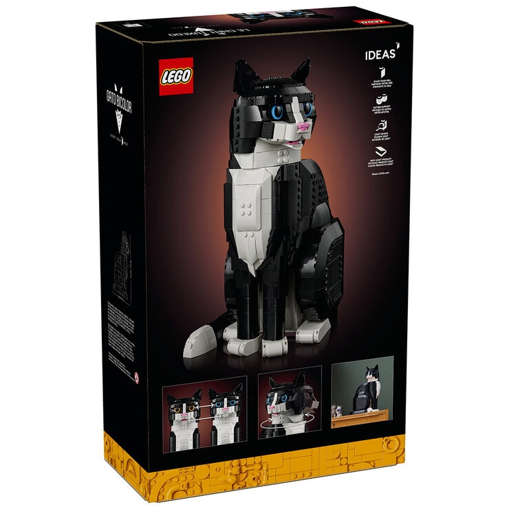 LEGO Ideas Gato Bicolor — Imagen 3 de 4
