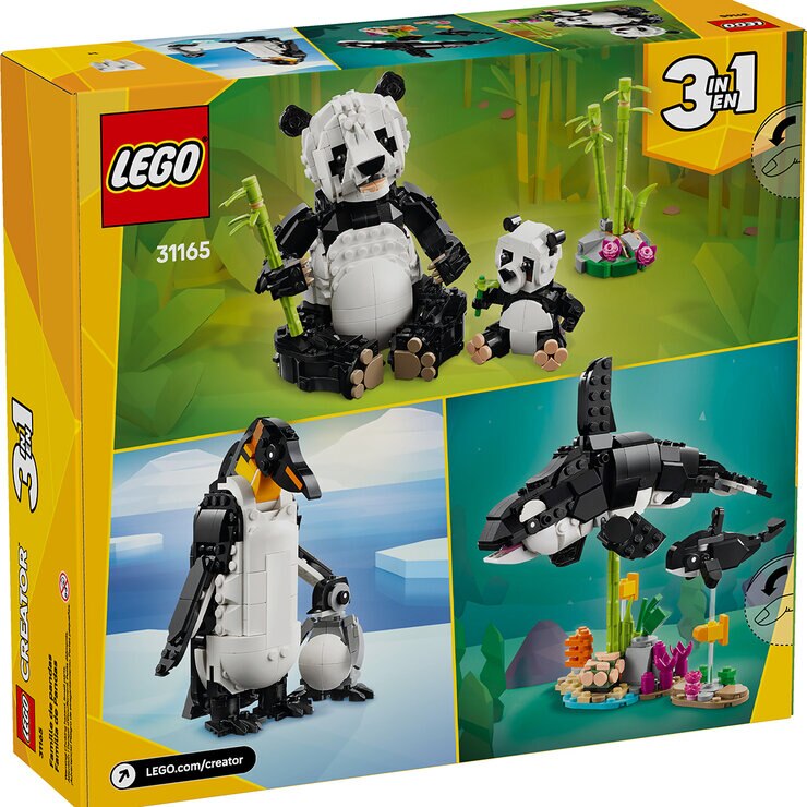 LEGO Creator Fauna Salvaje: Familia de Pandas — Imagen 3 de 4