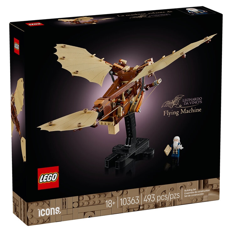 LEGO Icons Maquina Voladora de Leonardo Da Vinci — Imagen 4 de 4