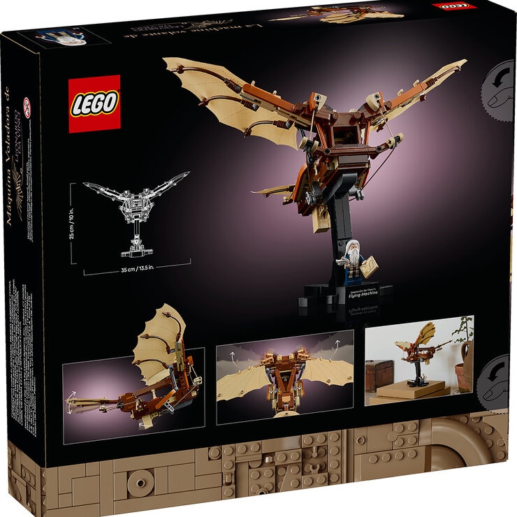 LEGO Icons Maquina Voladora de Leonardo Da Vinci — Imagen 2 de 4