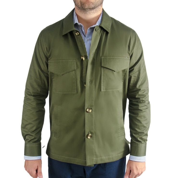 Emporio Colombo , Sobrecamisa Gabardina para Caballero, Varios Colores y Tallas — Imagen 3 de 4