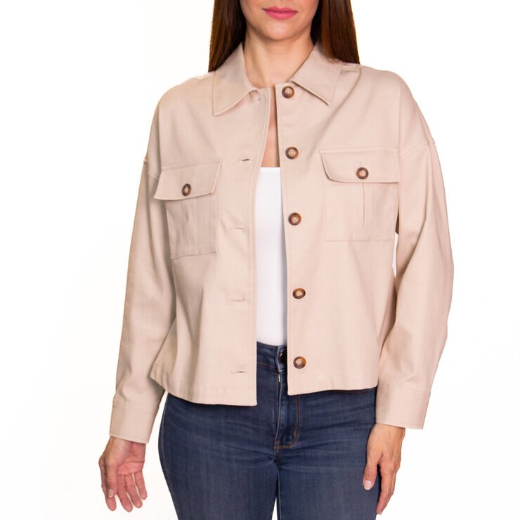 Emporio Colombo , Sobrecamisa Gabardina para Dama, Varios Colores y Tallas — Imagen 3 de 3