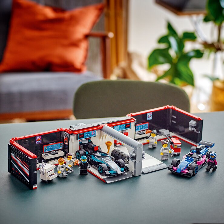 LEGO City Project Taller de F1 con Autos — Imagen 2 de 4