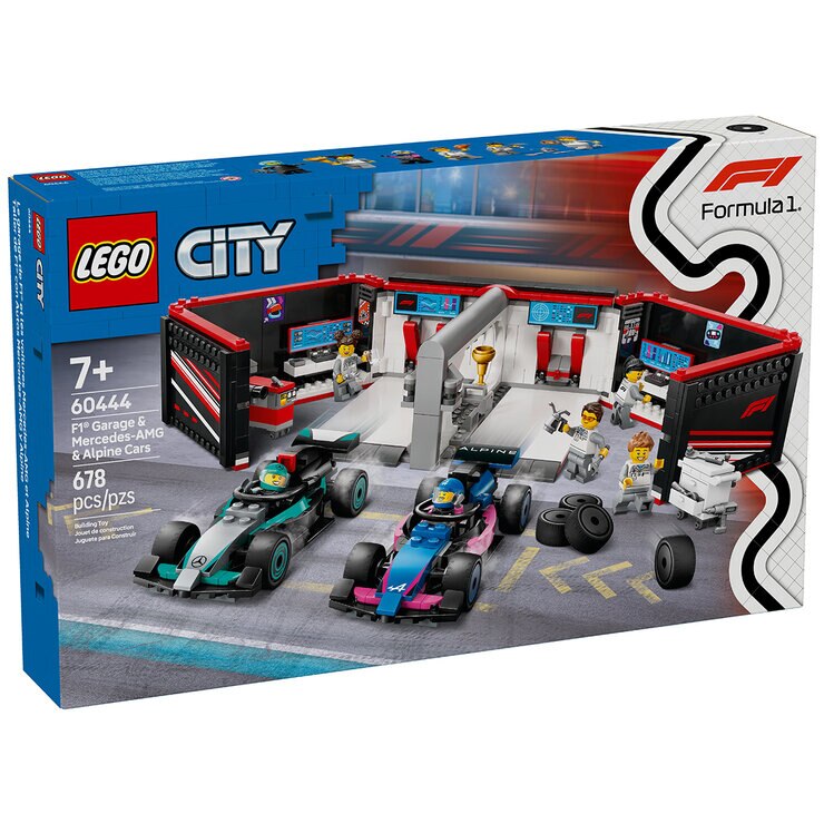 LEGO City Project Taller de F1 con Autos — Imagen 3 de 4
