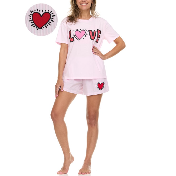 Keith Haring Conjunto de pijama para Dama Varias Tallas y Colores — Imagen 2 de 2