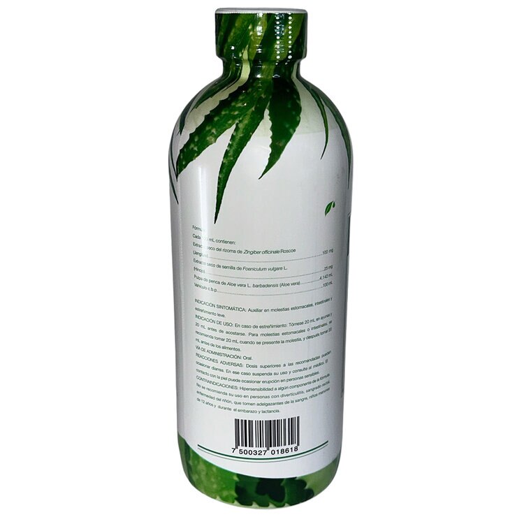 Pure Extract Aloe vera, jengibre e hinojo frasco con 1L — Imagen 2 de 2