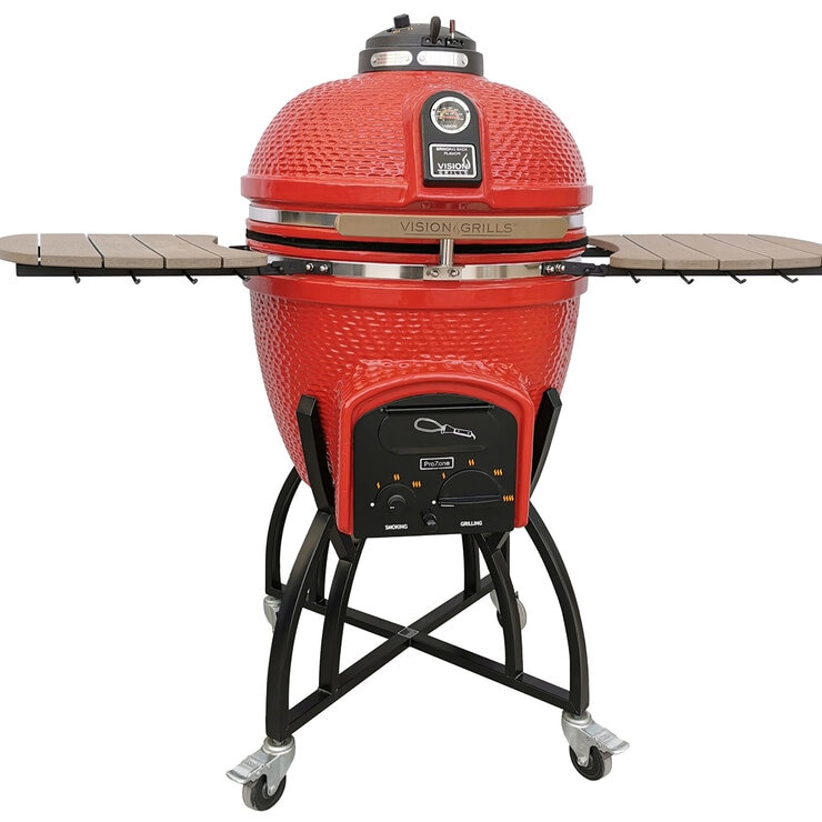 Vision Grills, Asador Super Bundle Kamado de Cerámica, Serie C, Varios Colores — Imagen 2 de 2