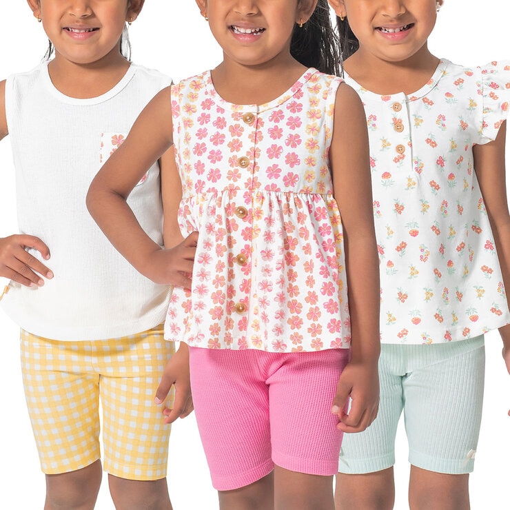 Nicole Miller Conjunto de 3 Piezas para Niños y Niñas Varias Tallas y Colores — Imagen 2 de 4