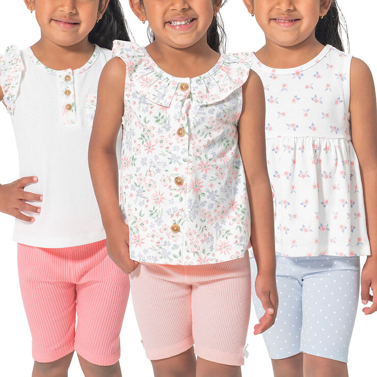 Nicole Miller Conjunto de 3 Piezas para Niños y Niñas Varias Tallas y Colores — Imagen 4 de 4
