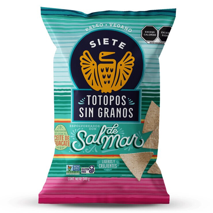 SIETE GRAIN FREE CHIP 12Z — Imagen 1 de 2