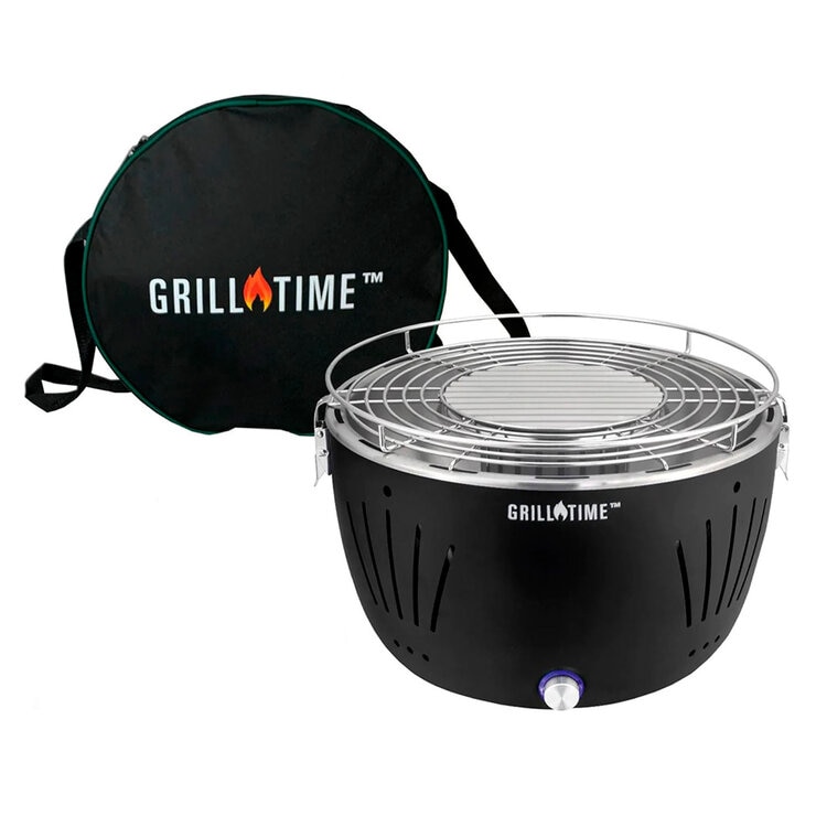 Vision Grills, Asador de Carbón, Portátil, con Parrilla, Color Negro — Imagen 1 de 3