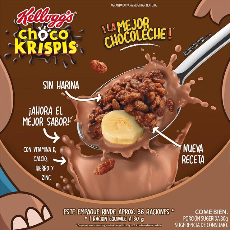 Kellogg's Choco Krispis 1.1 Kg — Imagen 2 de 4
