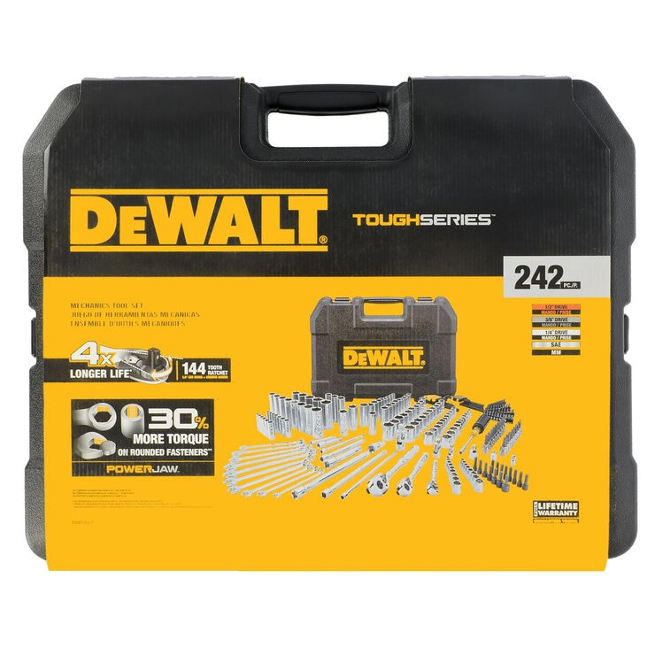 DeWalt, Juego de Herramientas Mecánicas 242 piezas — Imagen 3 de 3