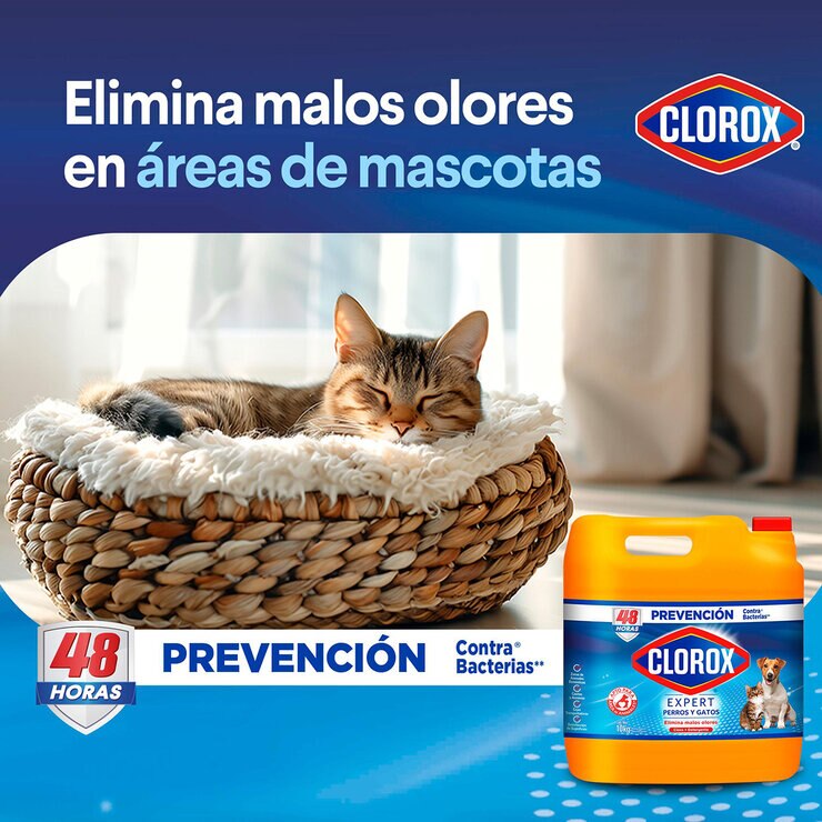 Clorox Expert Perros y Gatos Desinfectante 10 kg — Imagen 4 de 4
