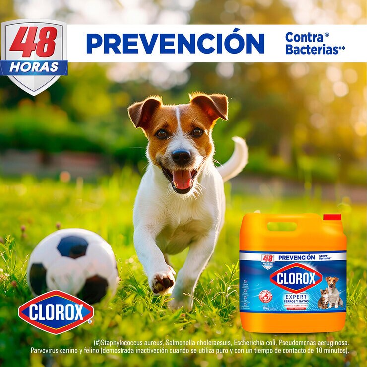 Clorox Expert Perros y Gatos Desinfectante 10 kg — Imagen 2 de 4