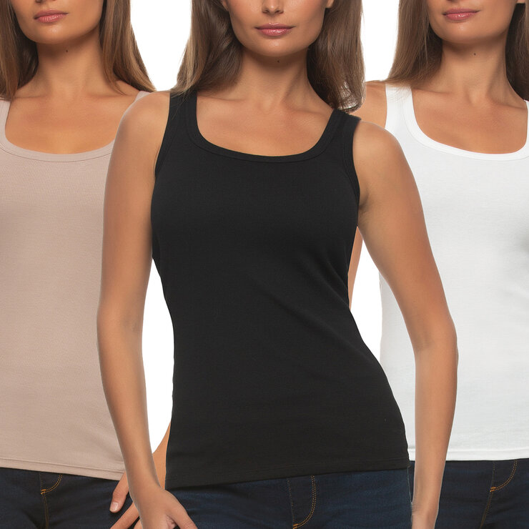 Black Bow Playera para Dama 3 piezas Varias Tallas y Colores — Imagen 1 de 2