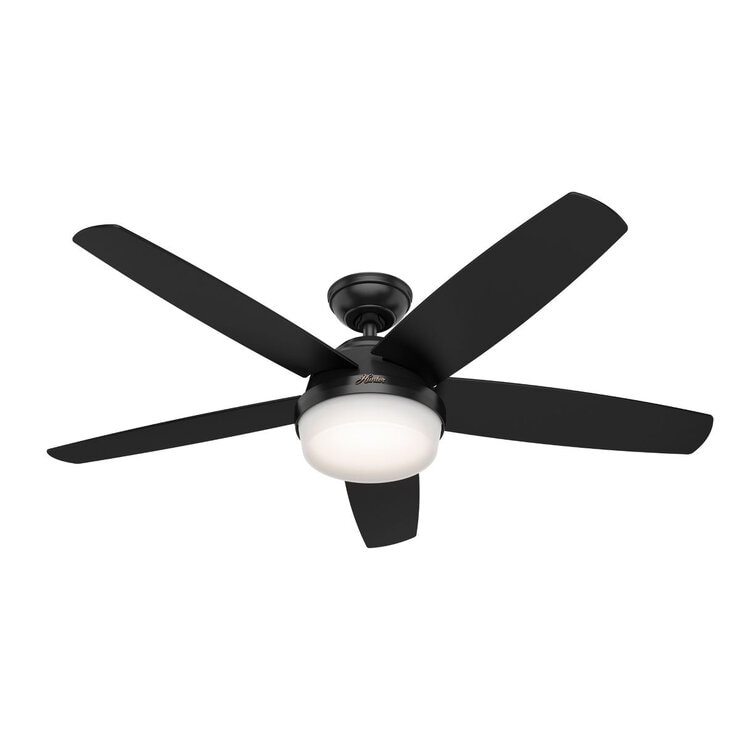 Hunter, Ventilador 52" Avia Negro Mate — Imagen 1 de 4