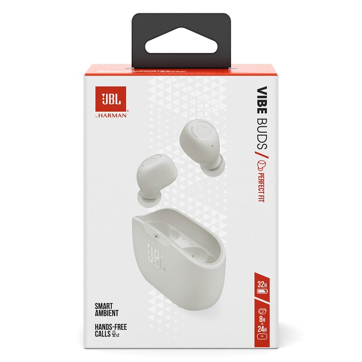 JBL Vibe Buds Audífonos blutooth blanco — Imagen 4 de 4