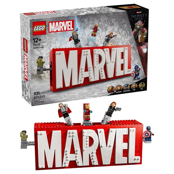 LEGO Super Heroes Logotipo Marvel — Imagen 1 de 4