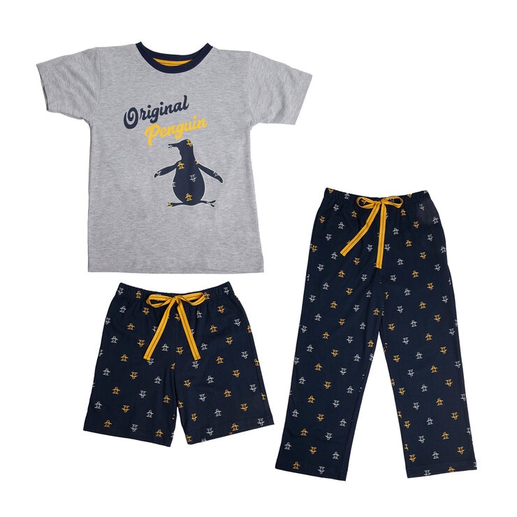 An Original Penguin Pijama 3 piezas para Niños Varias Tallas y Colores — Imagen 1 de 2