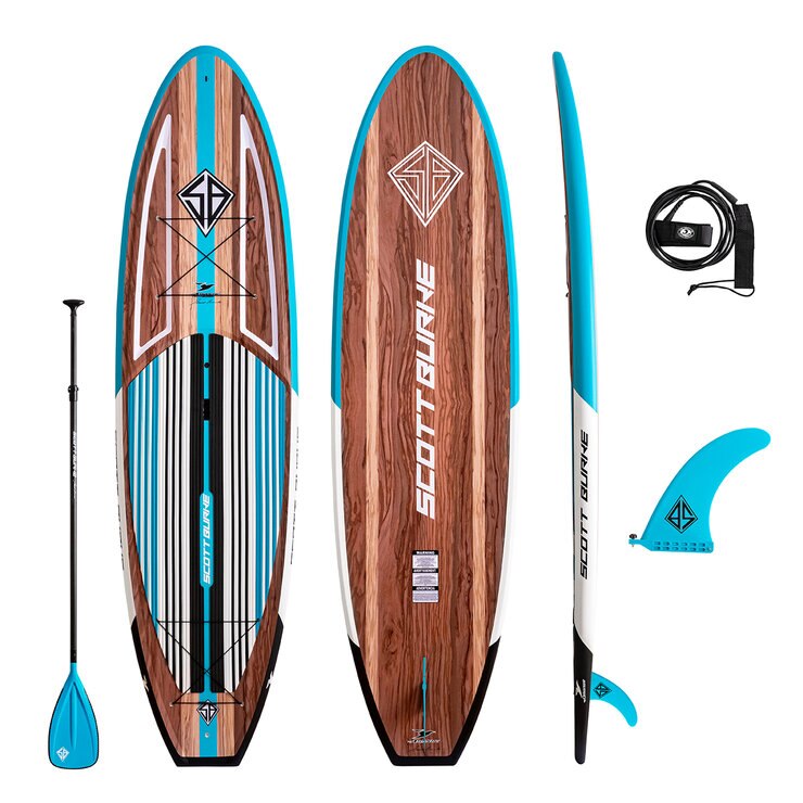 Scott Burke Tabla de Surf con Remo Atlantic — Imagen 3 de 4