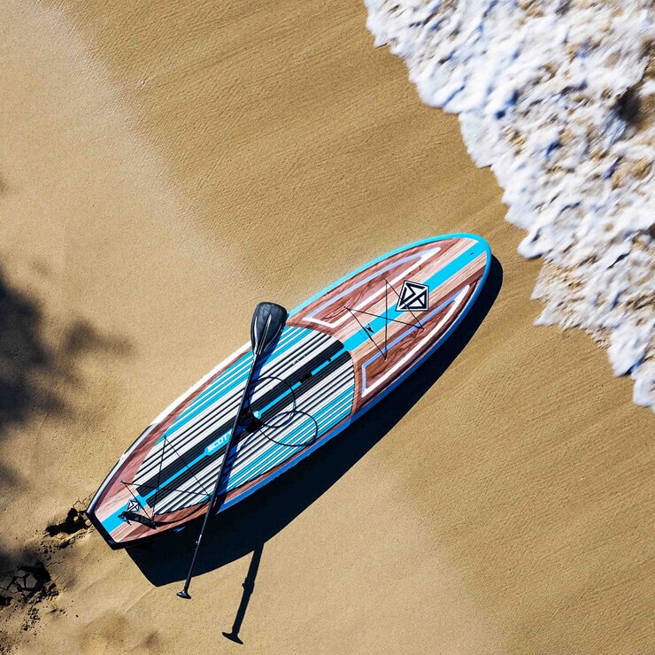 Scott Burke Tabla de Surf con Remo Atlantic — Imagen 2 de 4